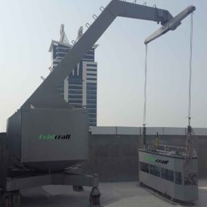 1.4 BMU’s with drum hoist, traversing, machine slewing, spreader slewing, reach up to 5M and lifting height up to 125M